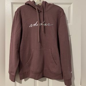 Adidas plumb/mauve sweatshirt